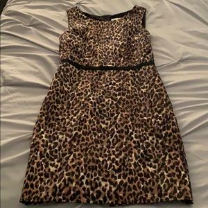 Leopard print dress